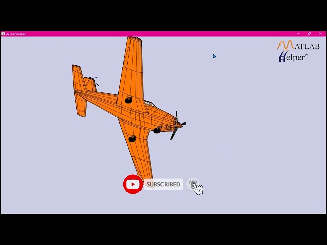 فیلم آموزشی: شبیه سازی هواپیما با استفاده از متلب | #FunWithMATLAB | @MATLABHelper با زیرنویس فارسی
