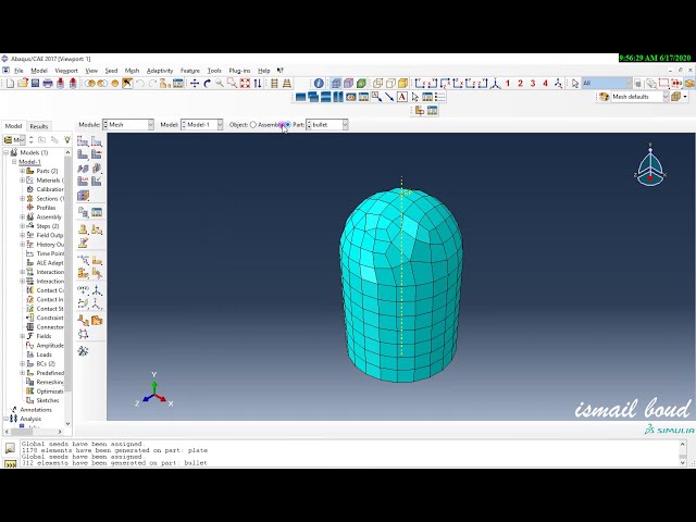 فیلم آموزشی: #Abaqus #Explicit : ضربه گلوله