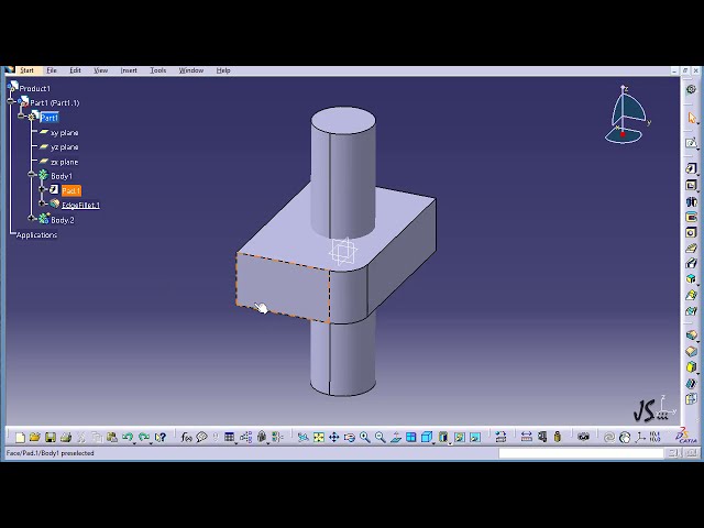 فیلم آموزشی: آموزش Catia: 1 افزودن و حذف بدنه ها با زیرنویس فارسی