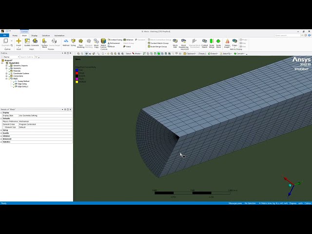 فیلم آموزشی: ANSYS 2022 SpaceClaim Meshing CFD با زیرنویس فارسی