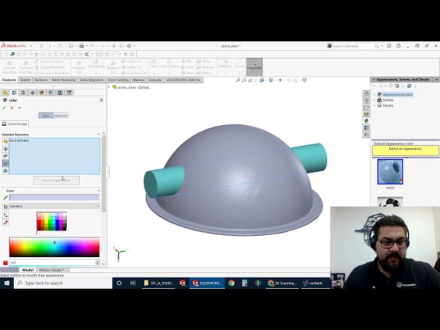 فیلم آموزشی: نحوه وارد کردن یک اسکن سه بعدی (یا هر STL) به SOLIDWORKS 2020 با زیرنویس فارسی