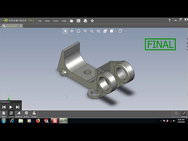 فیلم آموزشی: آموزش Solidworks: نحوه باز کردن ige یا گام فایل ها بدون Solidworks با E-Drawings