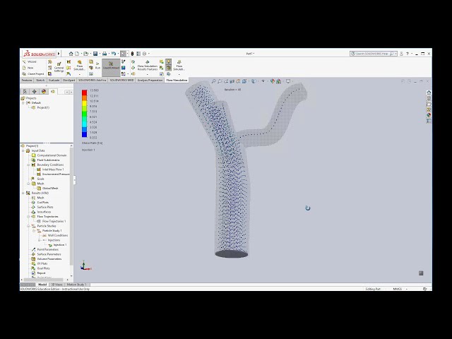 فیلم آموزشی: مدل سازی لوله ها / رگ های خونی در SOLIDWORKS - قسمت 7 با زیرنویس فارسی