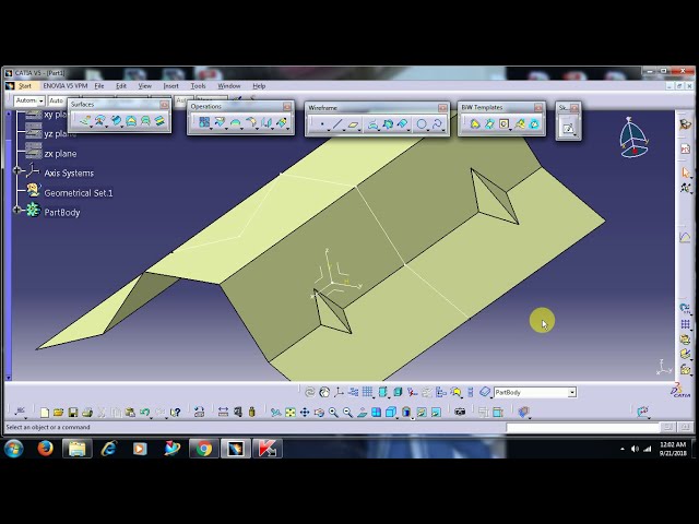 فیلم آموزشی: CATIA V5 - SURFACING - BEAD OPTION