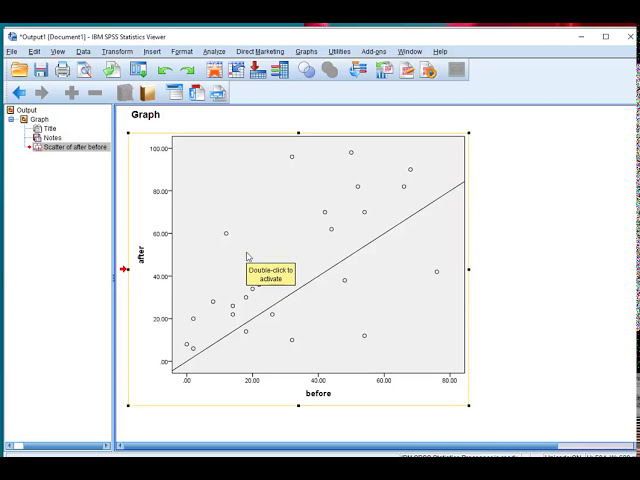 فیلم آموزشی: SPSS - خط مرجع Scatterplot با زیرنویس فارسی