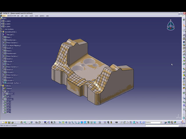 فیلم آموزشی: شبیه سازی دیجیتال - #CATIA: از اسکن سه بعدی تا CAD (2/2) Trim Steel Reconstruction نظر کوتاه با زیرنویس فارسی
