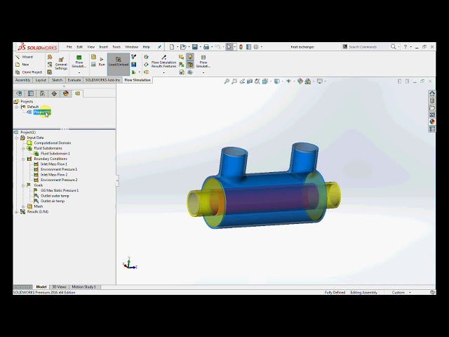 فیلم آموزشی: پنجره حل شبیه سازی جریان Solidworks با زیرنویس فارسی