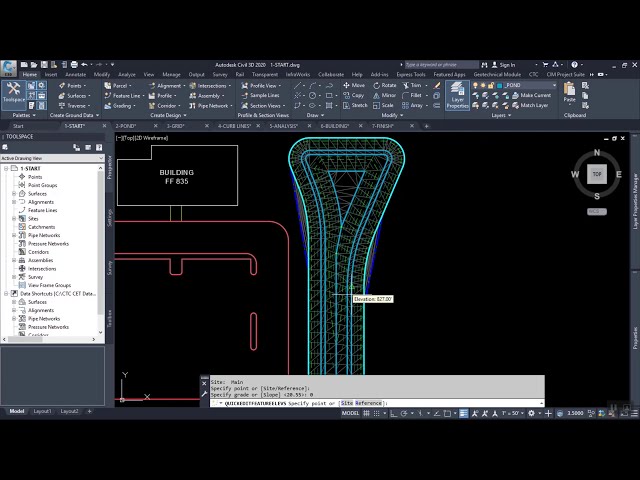 فیلم آموزشی: رتبه بندی سایت در Civil 3D با زیرنویس فارسی