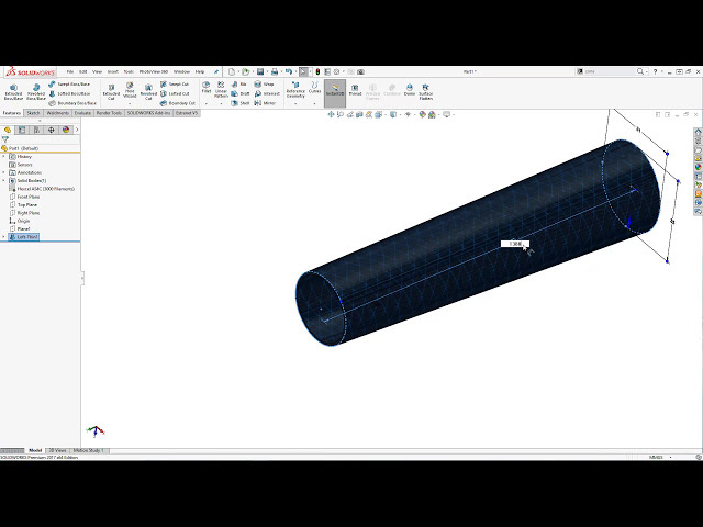 فیلم آموزشی: مدلسازی پارو در SolidWorks: P1 - Basic Lofting با زیرنویس فارسی