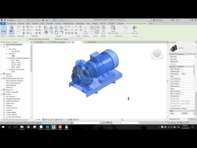 فیلم آموزشی: نحوه مقیاس بندی هر خانواده در پروژه Revit با استفاده از خانواده کاشت (دانلود فایل) با زیرنویس فارسی