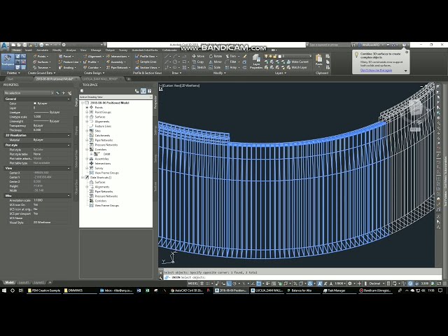 فیلم آموزشی: Civil 3D: ایجاد یک مدل سد آماده FEM با Civil 3D Video 2-2 با زیرنویس فارسی