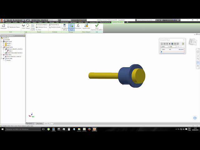 فیلم آموزشی: 280 Autodesk Inventor Dynamic Simulation Part 1 با زیرنویس فارسی