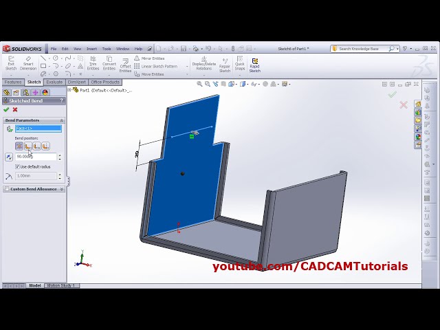 فیلم آموزشی: تمرینات تمرینی SolidWorks Sheet Metal برای مبتدیان - 1