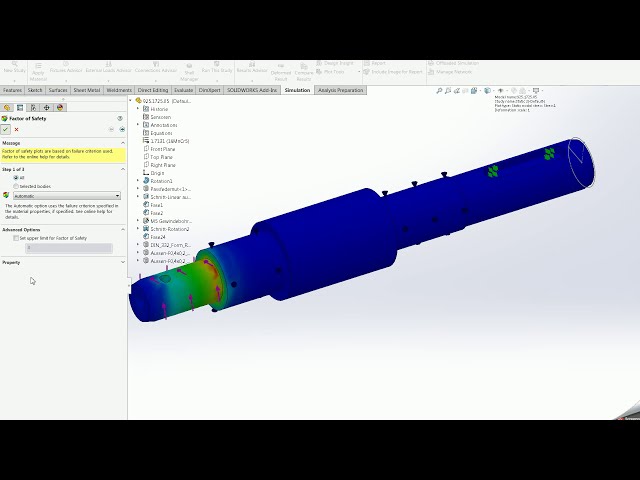 فیلم آموزشی: طراحی شفت شبیه سازی Solidworks