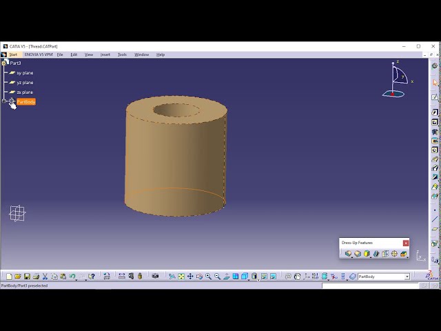 فیلم آموزشی: CATIA V5 - ایجاد thread / TAP با زیرنویس فارسی