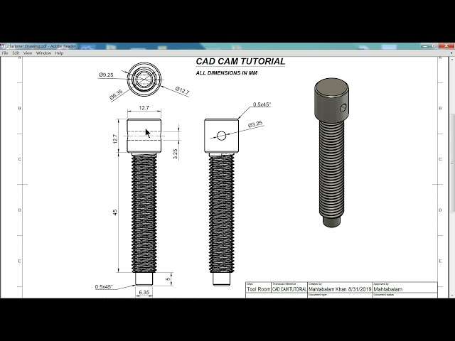 فیلم آموزشی: آموزش طراحی V-Block دوبل SolidWorks