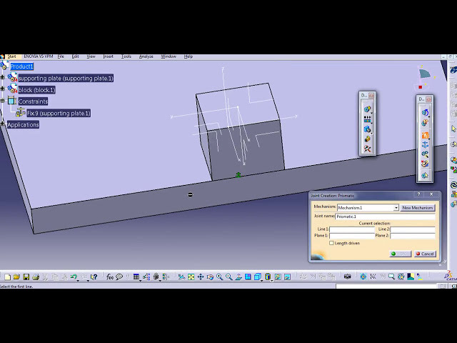 فیلم آموزشی: اتصال منشوری CATIA V5