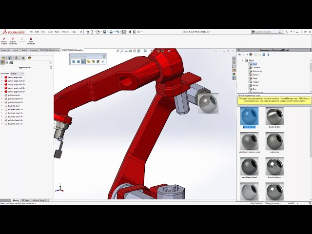 فیلم آموزشی: SOLIDWORKS نکات و ترفندهای پیشرفته را تجسم کنید - تنظیم رندر خود را ساده کنید با زیرنویس فارسی