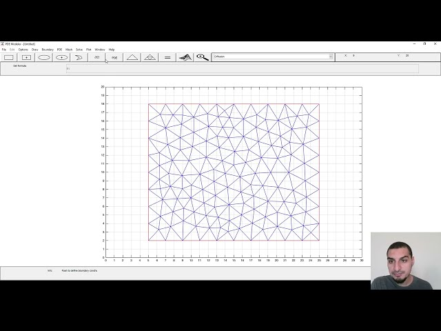 فیلم آموزشی: آشنایی با Matlab به زبان انگلیسی | 64 | Matlab PDE modeler - Geometry meshing با زیرنویس فارسی