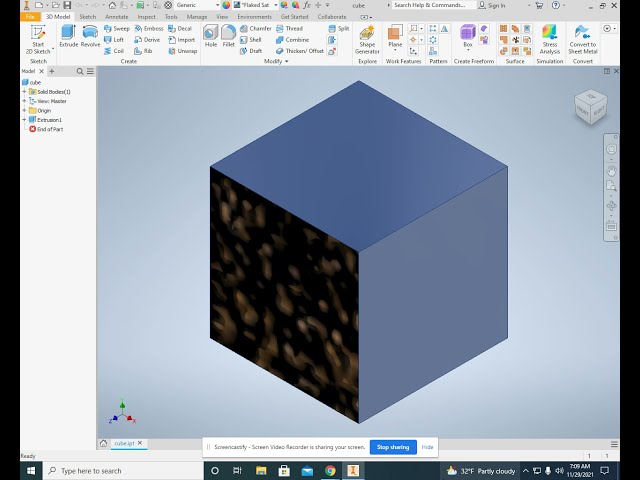 فیلم آموزشی: Autodesk Inventor Cube با زیرنویس فارسی