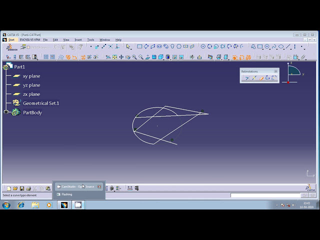 فیلم آموزشی: گزینه اصلاح سریع در CATIA SKECHER با زیرنویس فارسی