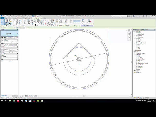 فیلم آموزشی: خانواده پارامتریک مدل revit با تراز و قفل با زیرنویس فارسی