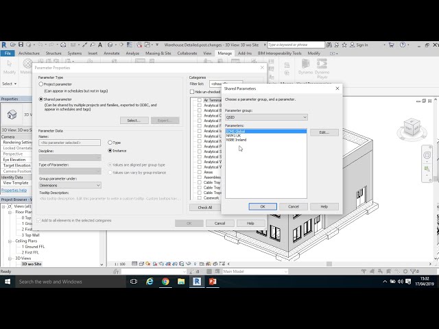 فیلم آموزشی: 06c Revit for Quantity Surveyors (افزودن پارامترهای QS تعریف شده توسط کاربر) با زیرنویس فارسی