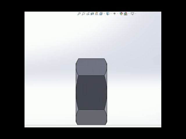 فیلم آموزشی: پخ مهره شش گوش دو طرفه در SolidWorks با زیرنویس فارسی