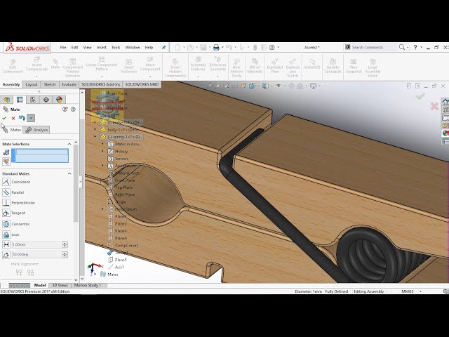 فیلم آموزشی: 「DESIGN 158」 نحوه رسم پین لباس توسط Solidworks