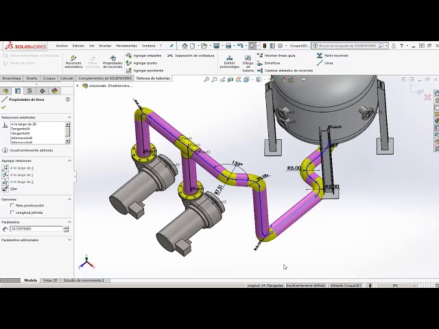 فیلم آموزشی: Soluciones a ROUTING PIPING Solidworks 2018 با زیرنویس فارسی