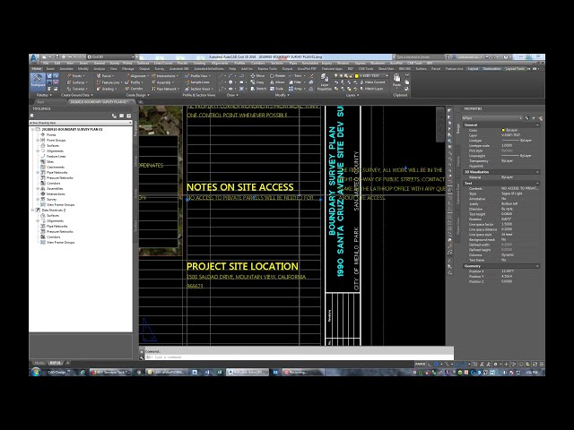 فیلم آموزشی: آماده سازی نمایشگاه طرح بررسی مرز در AutoCAD Civil 3D - قسمت 1 با زیرنویس فارسی