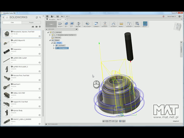 فیلم آموزشی: وارد کردن مدل SolidWorks برای Autodesk Fusion 360