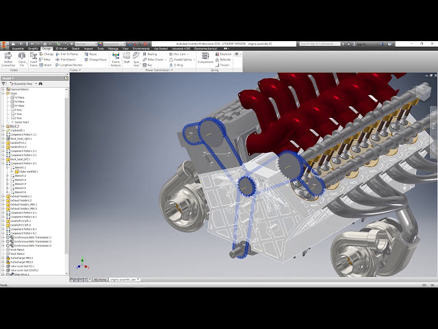 فیلم آموزشی: زنجیر غلتکی 5 دقیقه ای | Autodesk Inventor با زیرنویس فارسی