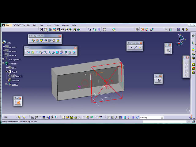 فیلم آموزشی: DYNAMIC SECTIONING CATIA V5 با زیرنویس فارسی