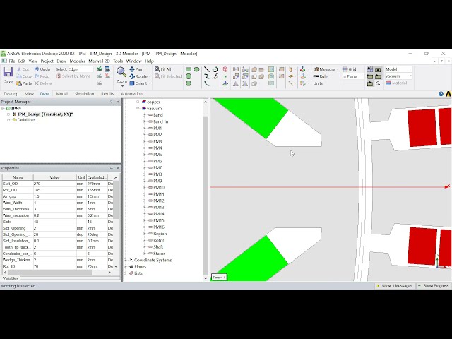 فیلم آموزشی: مدل سازی سریع موتور IPM نوع V با استفاده از برنامه نویسی در ANSYS Maxwell