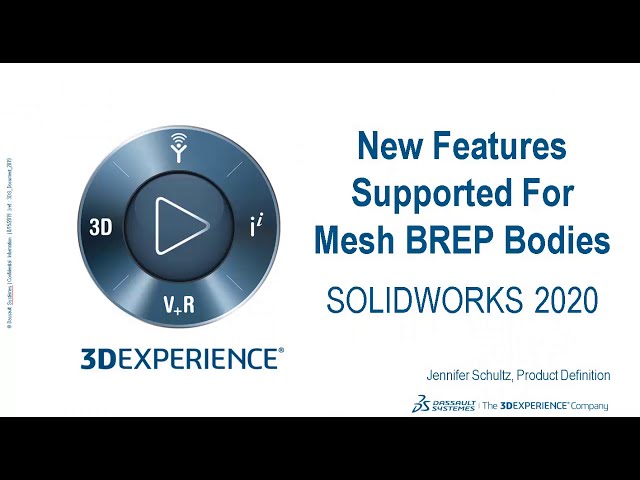فیلم آموزشی: ویژگی های جدید Mesh BREP برای مهندسی معکوس در SOLIDWORKS 2020 با زیرنویس فارسی