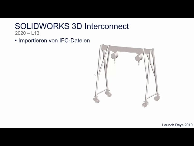 فیلم آموزشی: SOLIDWORKS 2020 - SOLIDWORKS 3D Interconnect - وارد کردن فایل‌های IFC با زیرنویس فارسی