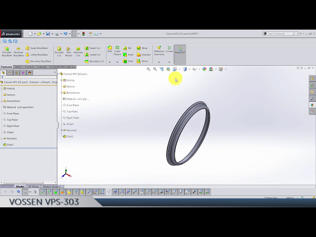 فیلم آموزشی: آموزش چرخ SOLIDWORKS - VOSSEN VPS-303 با زیرنویس فارسی