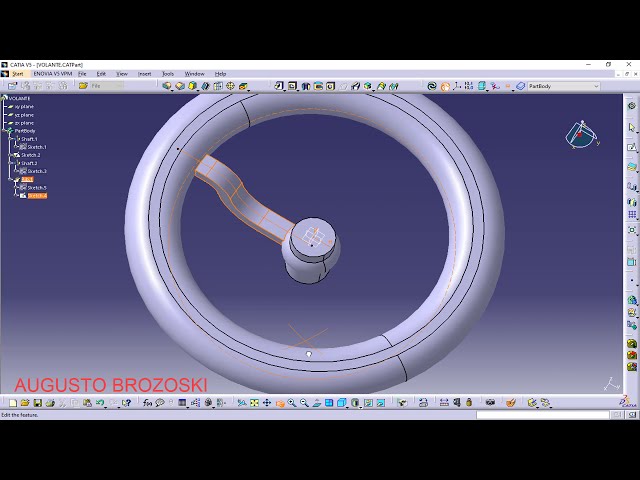 فیلم آموزشی: فرمان CATIA VOLANTE 0002 با زیرنویس فارسی