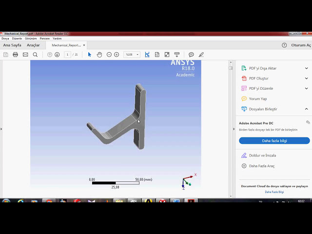 فیلم آموزشی: ساختن بخش PDF گزارش ANSYS (بخش 3) با زیرنویس فارسی