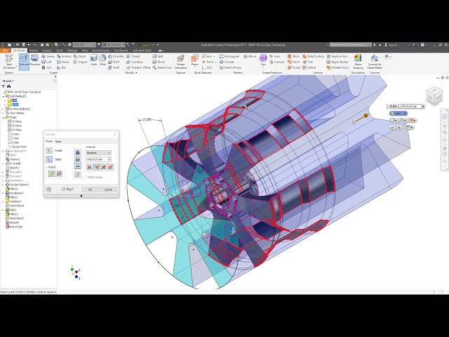 فیلم آموزشی: Autodesk Inventor - BMW 18\