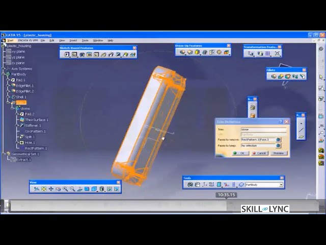 فیلم آموزشی: مقدمه ای بر طراحی پلاستیک برای کاربردهای خودرو با استفاده از CATIA (قسمت 2) | Skill Lync با زیرنویس فارسی