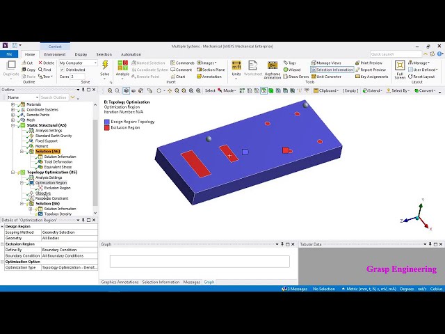 فیلم آموزشی: بهینه سازی توپولوژی قاب پایه/ نحوه طراحی بیس فریم در ANSYS