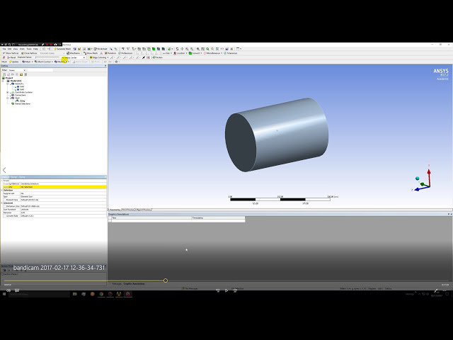 فیلم آموزشی: فیلم ANSYS Fluids #1.2 (هندسه موشک و مش درشت) با زیرنویس فارسی