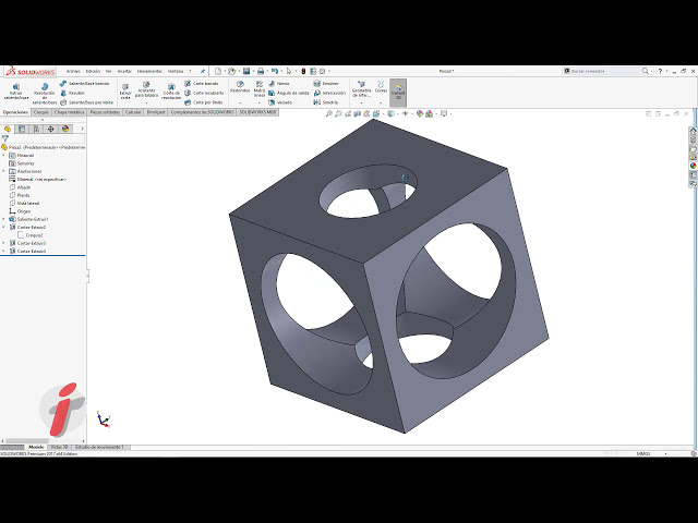 فیلم آموزشی: ابزار Extrude - Extrude Cut and Edit Sketches - Solidworks با زیرنویس فارسی