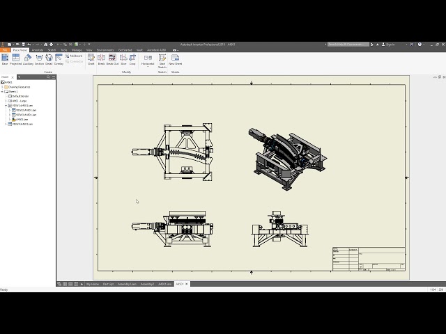 فیلم آموزشی: #Autodesk Inventor Super Fast: طراحی نماها