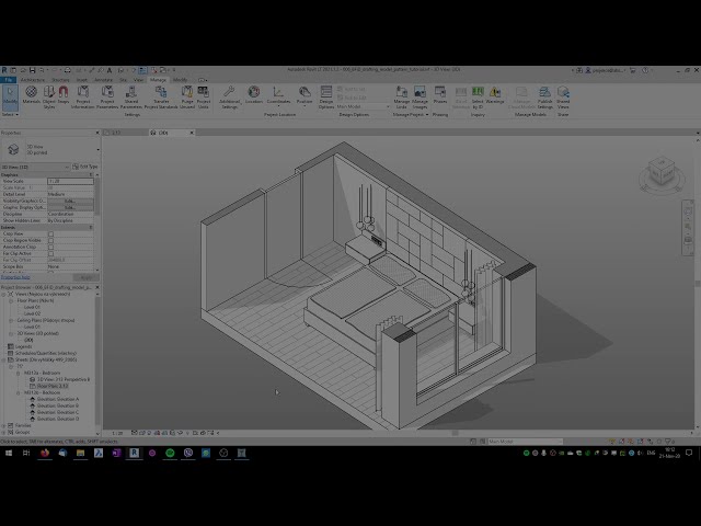 فیلم آموزشی: تفاوت بین پیش نویس و الگوهای سطح مدل در Revit با زیرنویس فارسی