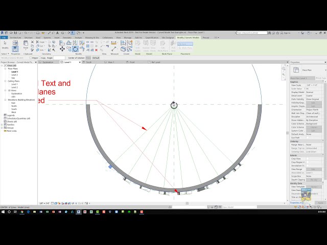 فیلم آموزشی: Revit Curved Model Text (2 روش) - نحوه راهنمایی با زیرنویس فارسی
