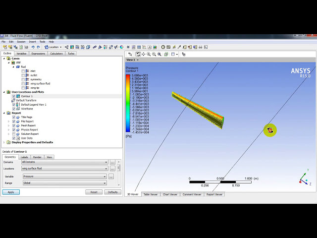 فیلم آموزشی: آموزش Ansys Fluent - Flow over 3D wing - Part 2