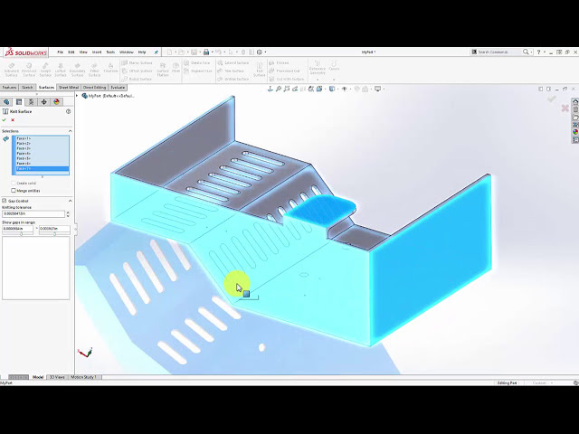 فیلم آموزشی: وارد کردن Sheetmetal به SolidWorks با زیرنویس فارسی